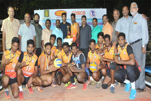 DG Vaishnav College clinches title