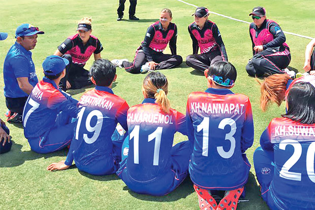 Thumping win for New Zealand women Thumping win for New Zealand women