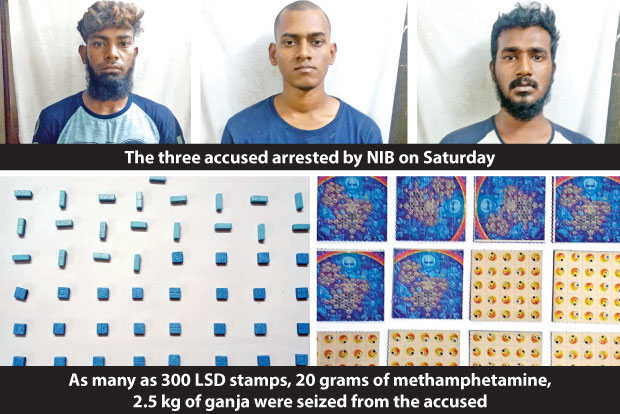NIB busts racket supplying drugs to college students NIB busts racket supplying drugs to college students