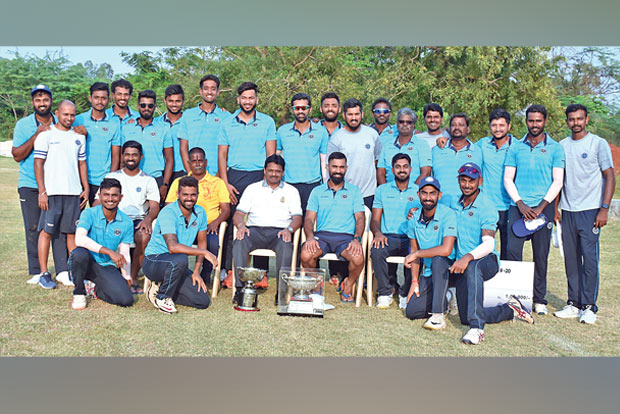 Vijay CC bags VAP Trophy for the third successive time