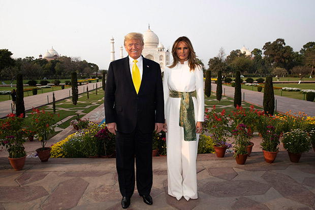 Prez Trump visits Taj Mahal, says America loves India