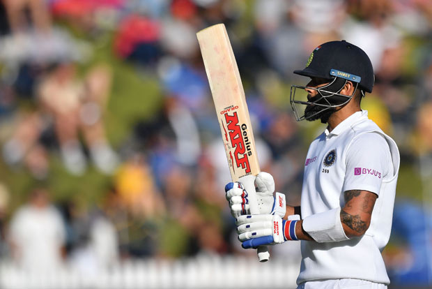 ﻿Captain Kohli exhorts batsmen to shun caution and play aggressively