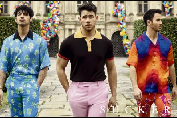 Jonas Brothers celebrate a year of comeback song Sucker