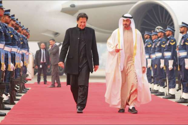 Abu Dhabi Crown Prince visits Pakistan to boost bilateral ties
