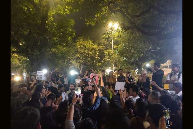 Anti-CAA protest in Mumbai on Savitribai Phule anniversary