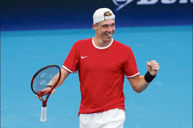 Shapovalov defeats Tsitsipas in Gen Next battle Shapovalov defeats Tsitsipas in Gen Next battle