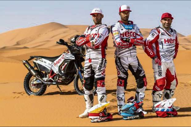 Hero MotoSports Team Rally gears up for Dakar 2020