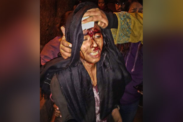 Police enter JNU campus as masked men attack students, teachers
