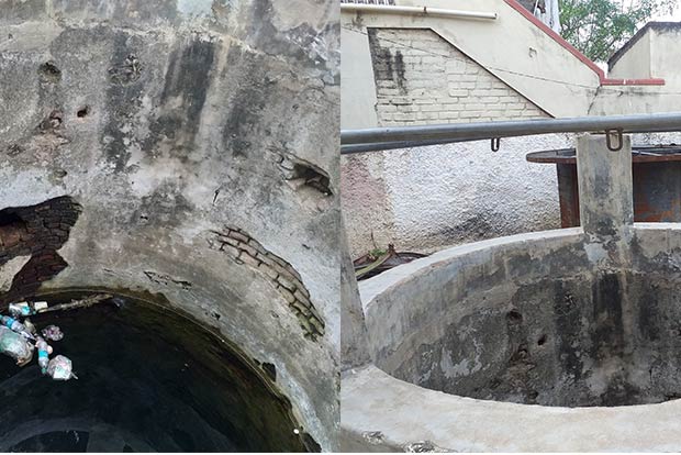 Garbage, plastic items thrown into open well polluting water, complain Pammal residents