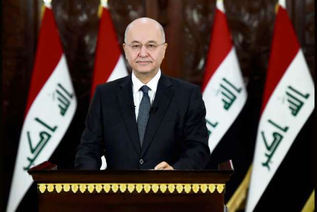 Iraq president denounces Iran missile strikes