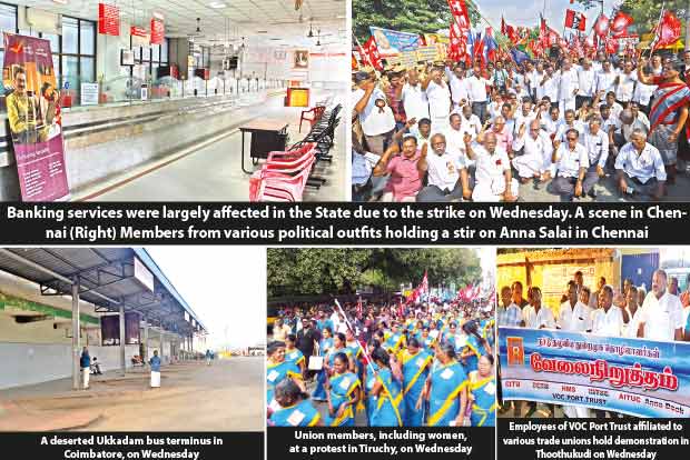 Nationwide strike hits banking ops in State