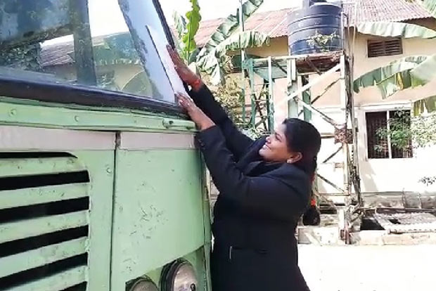 STC bus, depot attached for failing to pay damages to accident victim