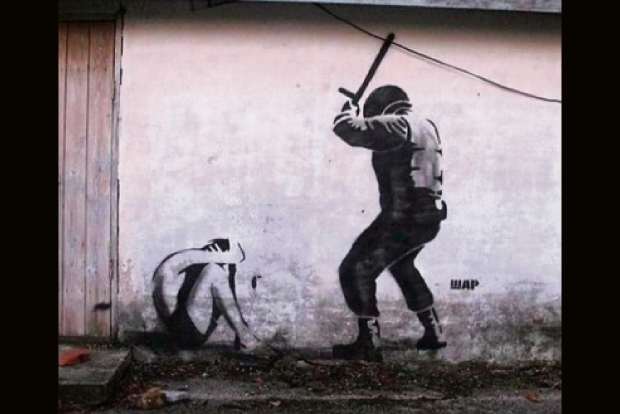 Abhay Deol shares art on police brutality