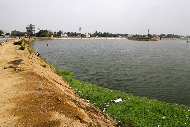 Residents unsatisfied with cleaning of Peerkankaranai lake