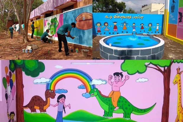 Government schools in TN get an artistic makeover