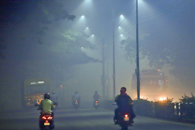 Morning Bhogi smog puts city at most polluted on global scale