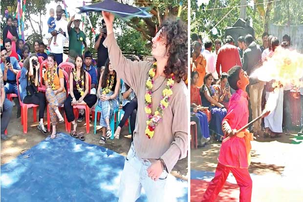Tourists celebrate Pongal with fun rides, music, cultural events