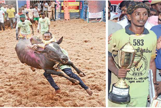 Bull-taming is my long-time passion, says winner Ranjith