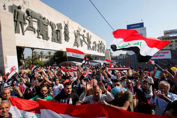 New casualties in fresh Iraq anti-govt protests