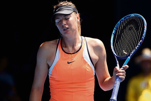 Sharapova ousted in 1st round of Australian Open Sharapova ousted in 1st round of Australian Open