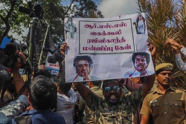 Stir near actor’s house