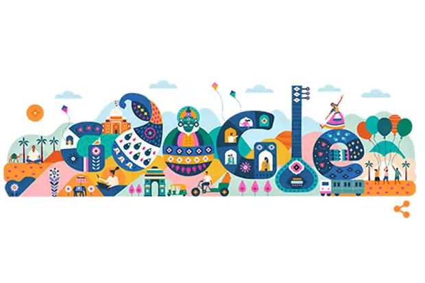 71st R-Day: Googles vibrant doodle showcases diversity, harmony of India