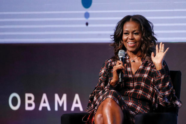Michelle Obama wins a Grammy Michelle Obama wins a Grammy