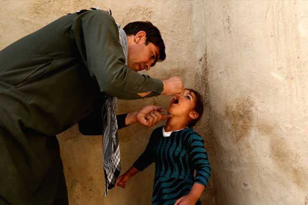 Afghanistan launches polio vaccination targeting 9.1 mn kids Afghanistan launches polio vaccination targeting 9.1 mn kids