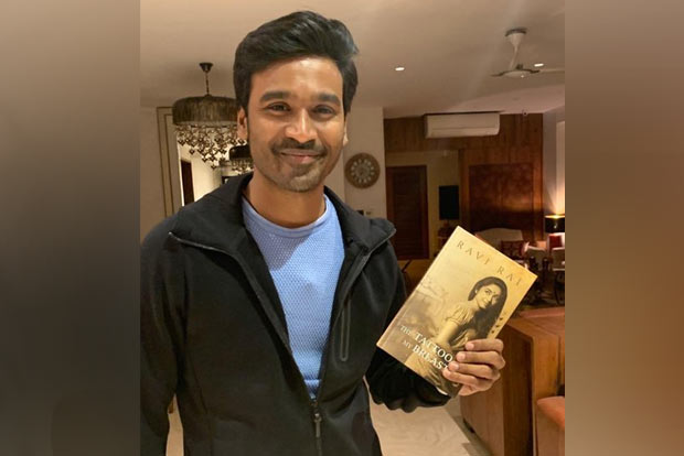 Dhanush spends time reading off Karnan shoot Dhanush spends time reading off Karnan shoot