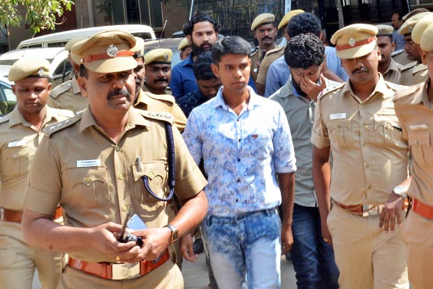Pollachi sex scandal: 1,000-page chargesheet copy served on five accused Pollachi sex scandal: 1,000-page chargesheet copy served on five accused