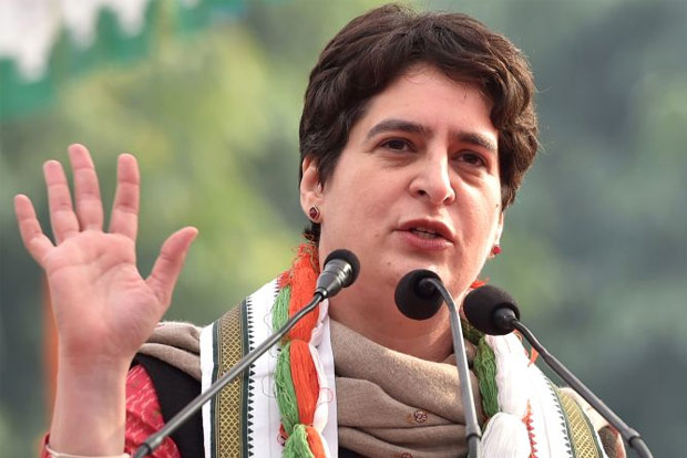 Jamia incident result of BJP ministers, leaders provoking people with incendiary slogans: Priyanka Gandhi