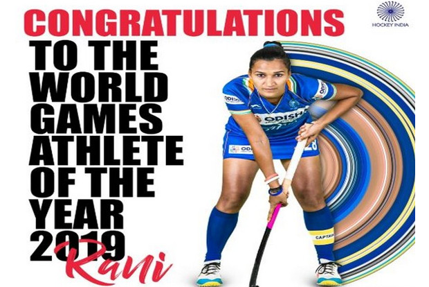 Rani Rampal named 2019 World Games Athlete of the Year