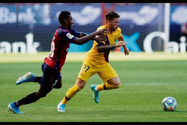 Barcelona confirm Perez loan to AS Roma