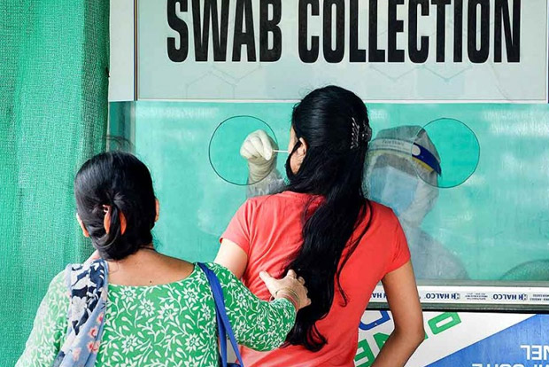 Woman delivers baby while standing in queue for Covid test