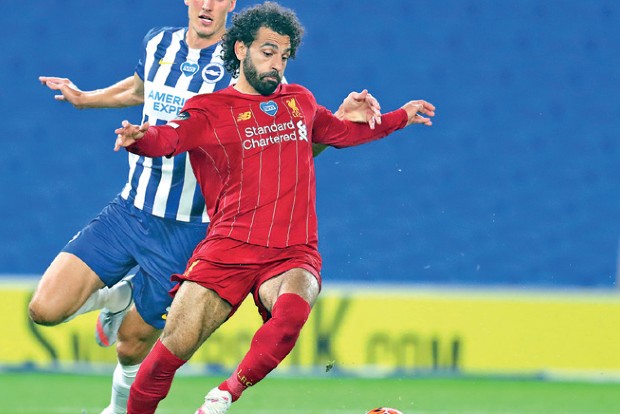 Salah stars in Liverpool’s success against Brighton