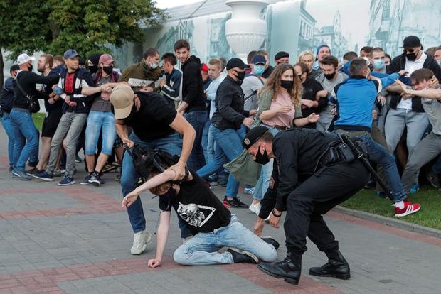 Belarus leader criticises West after protests over election bans Belarus leader criticises West after protests over election bans