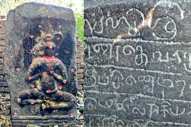 Stone on soldier’s sacrifice after failing to save king found in Tiruvannamalai