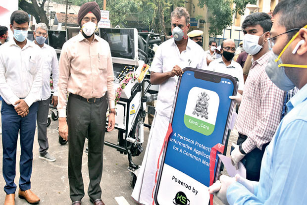 ‘Kovai Care’ app to alert public on containment zones ‘Kovai Care’ app to alert public on containment zones