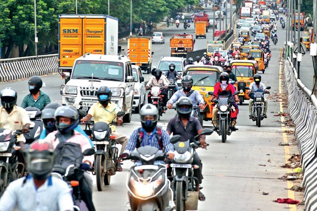 Bustle back on city roads but taxis, autorickshaws devoid of customers Bustle back on city roads but taxis, autorickshaws devoid of customers