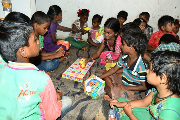 Project to support underprivileged children Project to support underprivileged children