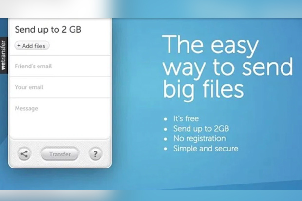 WeTransfer not banned yet, working fine in India WeTransfer not banned yet, working fine in India