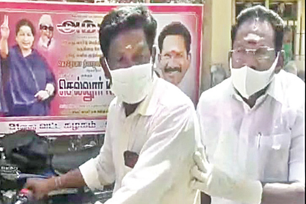 Sellur Raju finds substandard rice during spot check, suspends PDS salesman