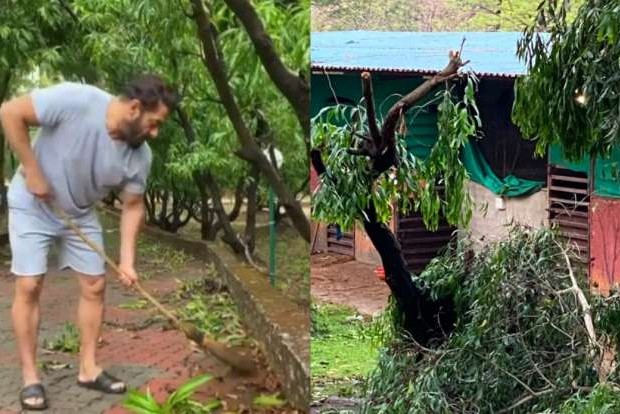 Salman Khan cleans up his Panvel farmhouse to mark Environment Day