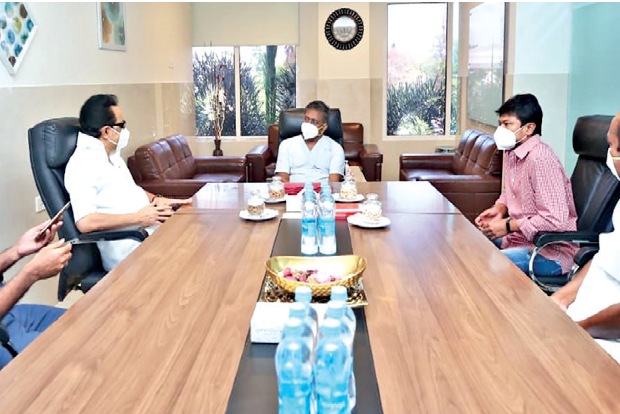 LOP visits hosp to enquire about party MLA’s health