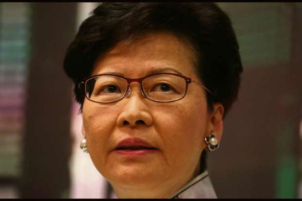 No pay rise for HKs Lam, top officials this year