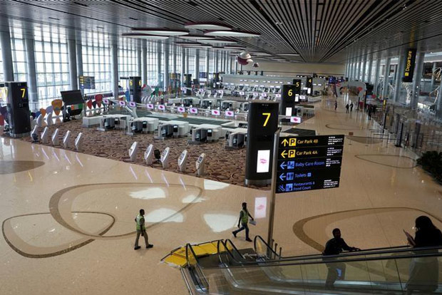 Singapores Changi Airport sets up new transit holding areas