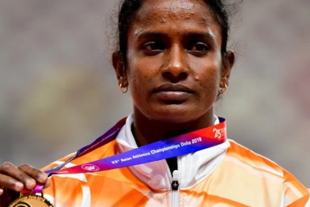 Gomathi banned for four years, stripped of Asian Championships gold Gomathi banned for four years, stripped of Asian Championships gold