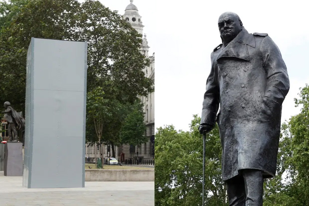 Churchill statue may have to be put in museum: Grand-daughter