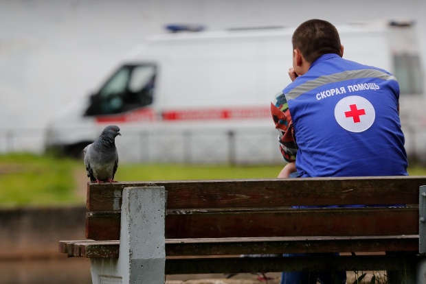 Russia revises sharply higher coronavirus death toll among medics