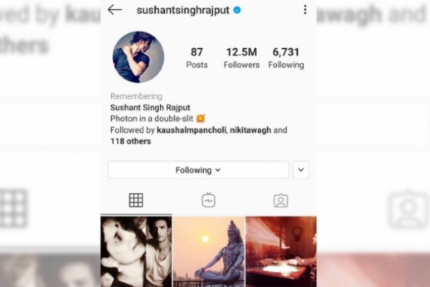 Remembering Sushant: Late actors Insta account memorialised